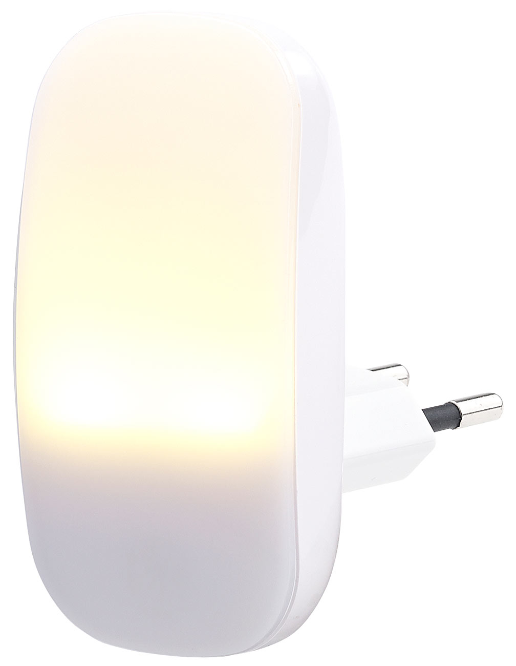 Lunartec lampada da notte: Luce notturna LED compatta per presa, sensore crepuscolare, 1 lm, 0,25 Watt (lampade da notte, luce notturna lumen, luce)