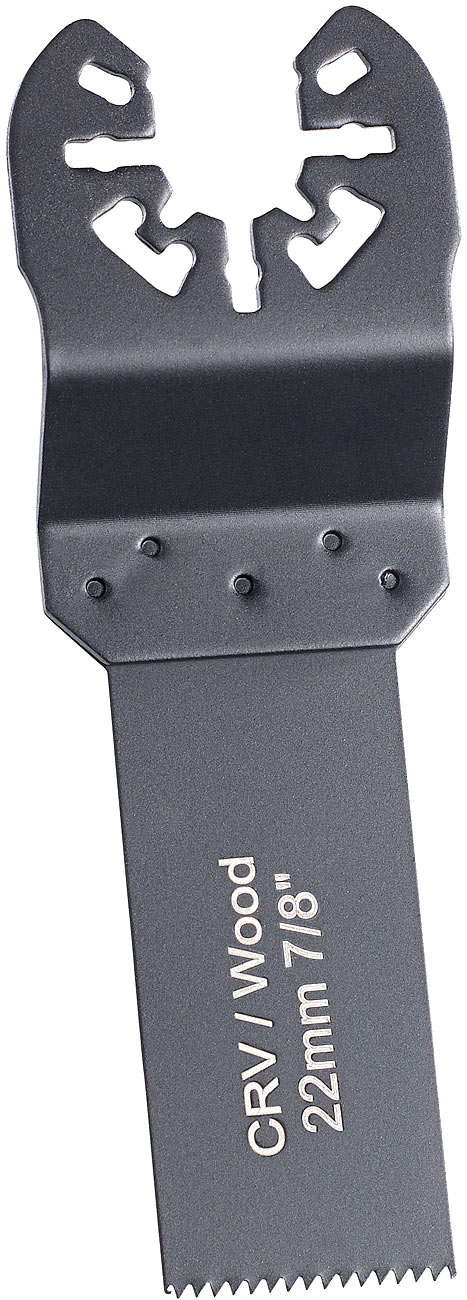 AGT Professional Sägeblätter: Standard-Tauchsägeblatt für Multitools, 22mm, CRV, Schnellspannung