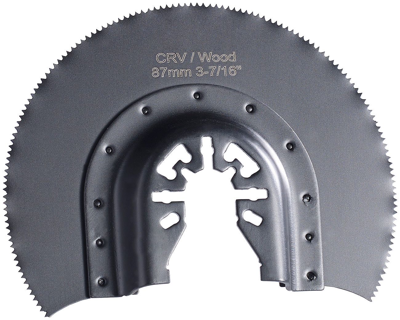 AGT Professional lama per sega: Lama circolare inossidabile per multitool, 87 mm, CRV, bloccaggio rapido (utensili multifunzione lame per segare)