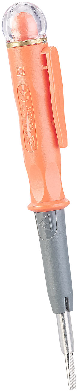 revolt testeur de phase: Multimètre multifonction et testeur d'induction, LED, clip de maintien (testeur de phase, testeur de tension sans contact)