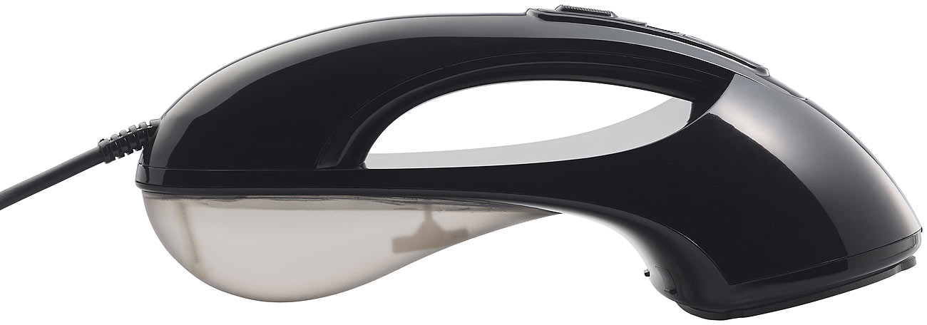 Sichler Minibügeleisen: 2in1 Dampf-Bügeleisen & Textil-Dampfglätter, Versandrückläufer (Dampfglätter und Mini-Bügeleisen, Mini-Bügelstation)