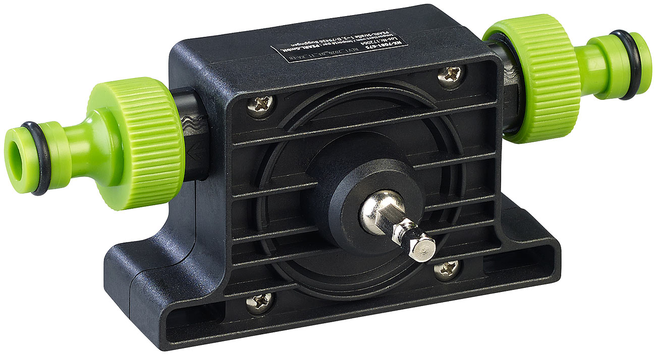 Royal Gardineer pompa per tubo da giardino pompa per tubo da giardino: Accessorio pompa per trapano per reso merce (pompa con connettore per tubo da)