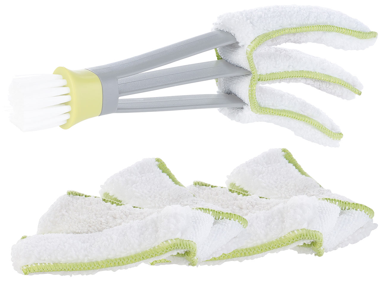 PEARL perie pentru curățarea jaluzelelor: Set de 3 capete de înlocuire din microfibră pentru curățătorul de jaluzele, spălabil (21.99, Set de 3)