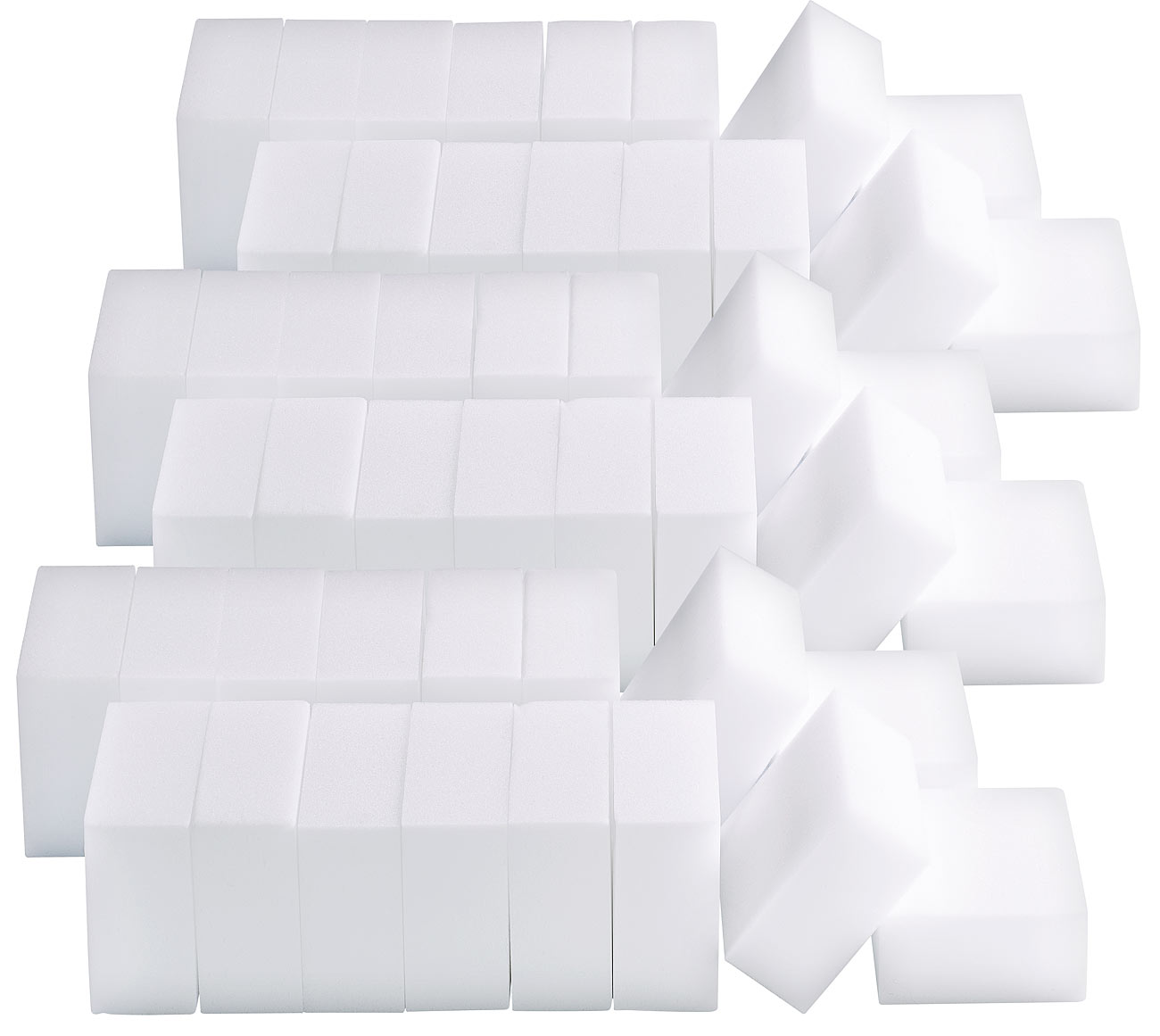 PEARL spugna magica: Gomma per cancellare lo sporco in confezione super risparmio da 48 pezzi (spugna magica, spugna gomma da cancellare, gomma per)