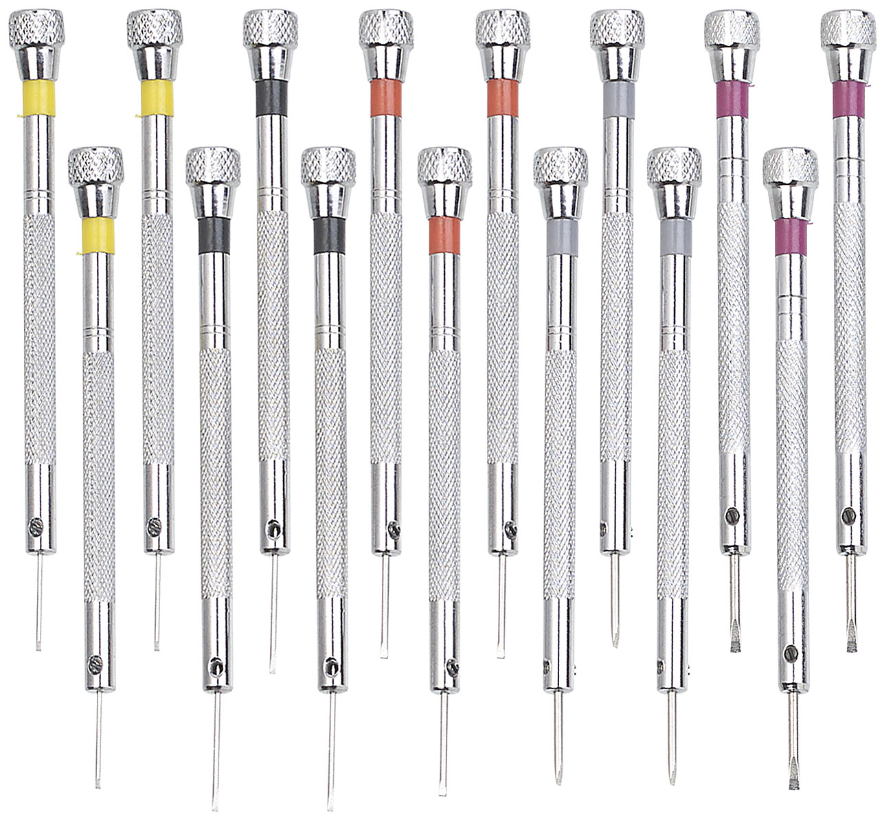 AGT Uhrmacherschraubenzieher: 5-teiliges Uhrmacher-Schraubendreher-Set, 3er Pack (Uhrmacherwerkzeug Schraubendreher, Uhren Schraubenzieher Set)