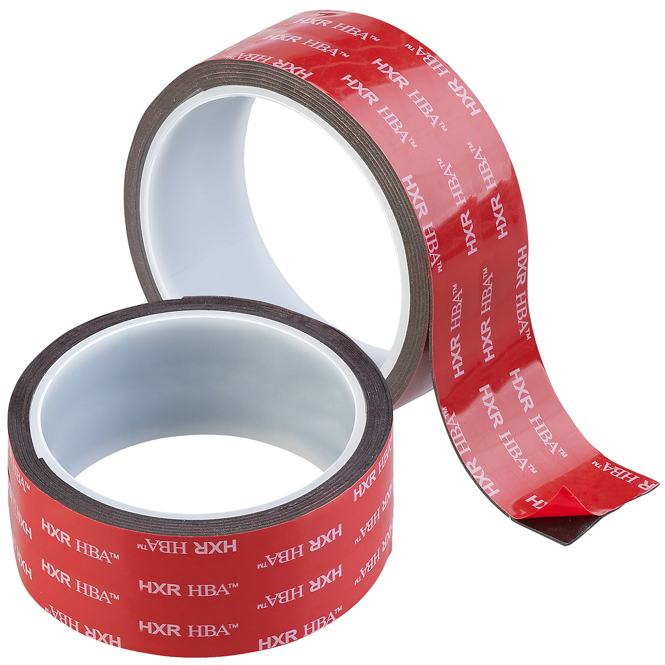 AGT nastro biadesivo: Set di 2 nastri adesivi acrilici industriali, 5 cm x 3 m, 55 kg per metro (nastro biadesivo acrilico, nastro biadesivo, nastro)
