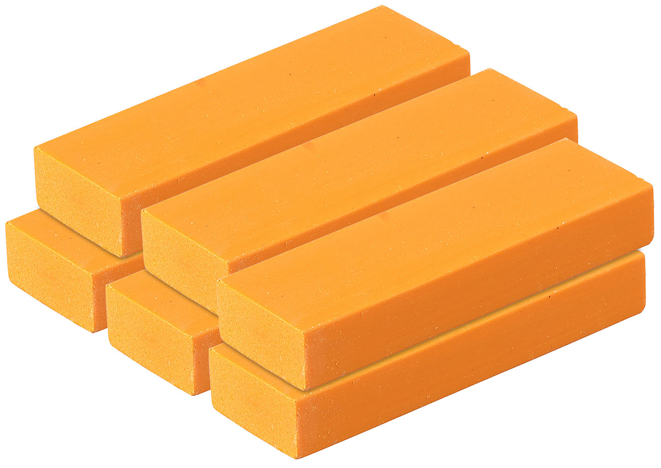 PEARL rimuovi ruggine: Set di 6 gomme in acciaio inox per la rimozione della ruggine (strumento per cancellare, strumento per pulizia ruggine)