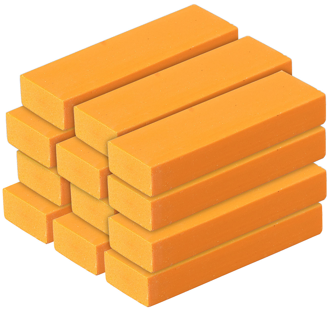 PEARL strumenti per cancellare: Set di 12 gomme in acciaio inossidabile per la rimozione della ruggine (strumento per la pulizia della ruggine, gomma)