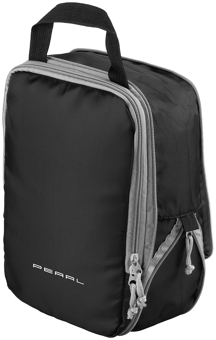 PEARL borsa da viaggio borsa da viaggio: Borsa da viaggio compressa per bagaglio a mano, dimensioni M, 30 x 20 x 11 cm (sacchetti per compressione)