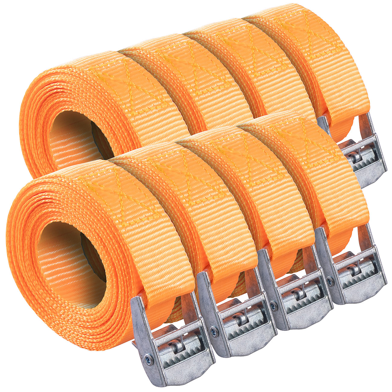 AGT cinghia di tensione con morsetto cinghia di tensione con morsetto cinghia di tensione con morsetto cinghia di tensione con morsetto: Set di 8