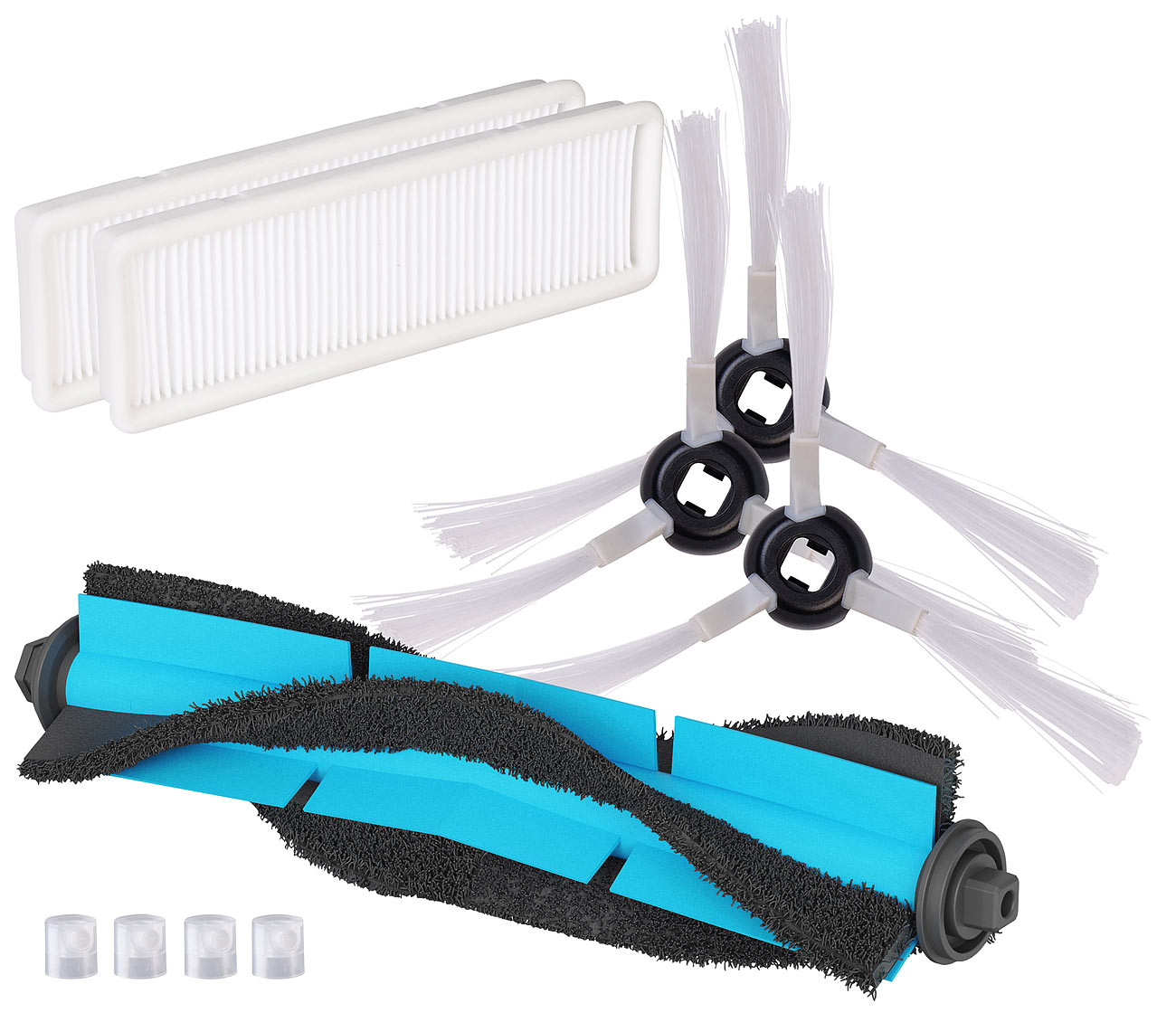 Sichler aspirateur robot avec lidar aspirateur robot avec lidar: Set de pièces de rechange pour robot aspirateur & laveur multiroom PCR-9205 &