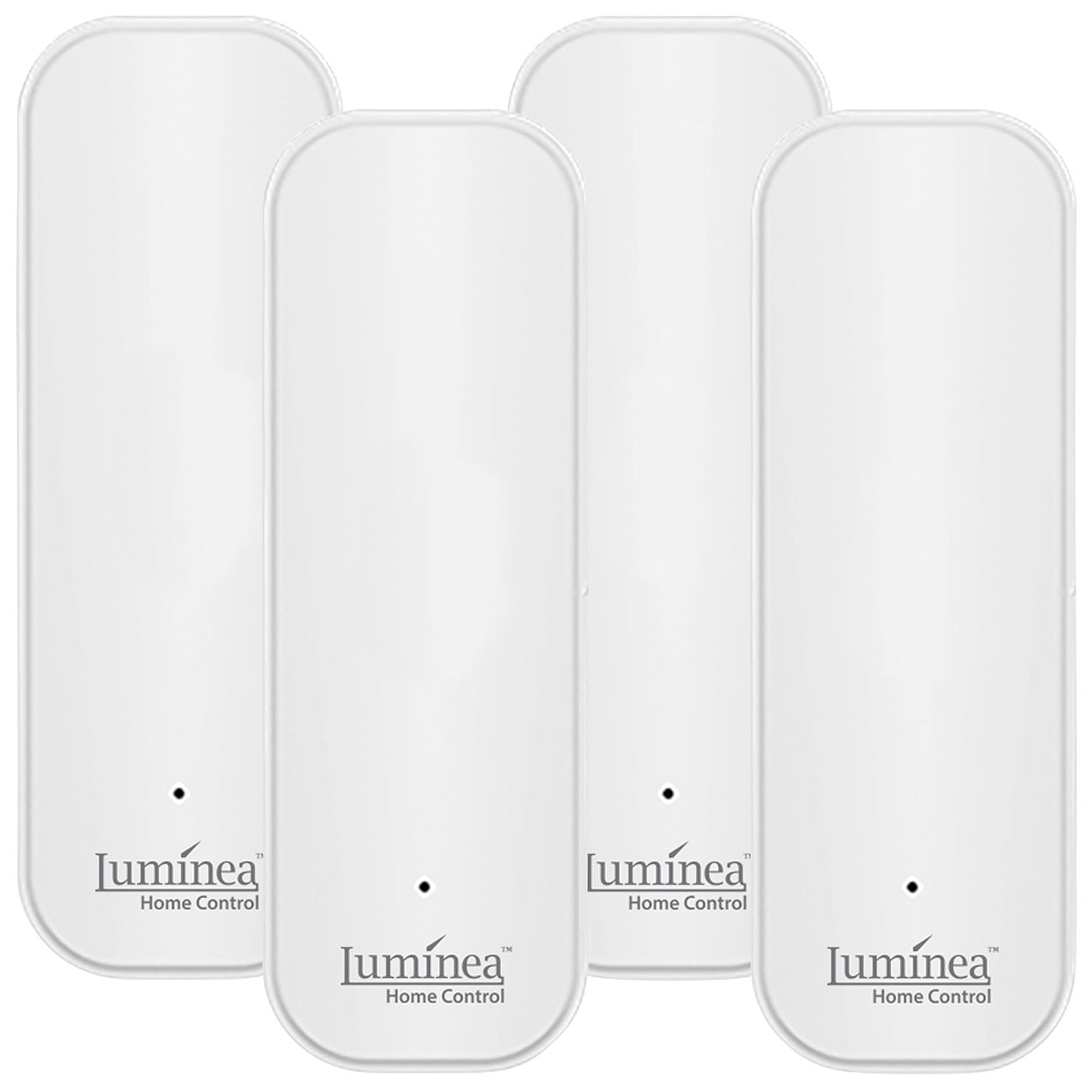 Luminea Home Control igrometro da interno: Set di 4 sensori di temperatura e umidità per la stazione TLS-100 (termometro digitale interno ed esterno)