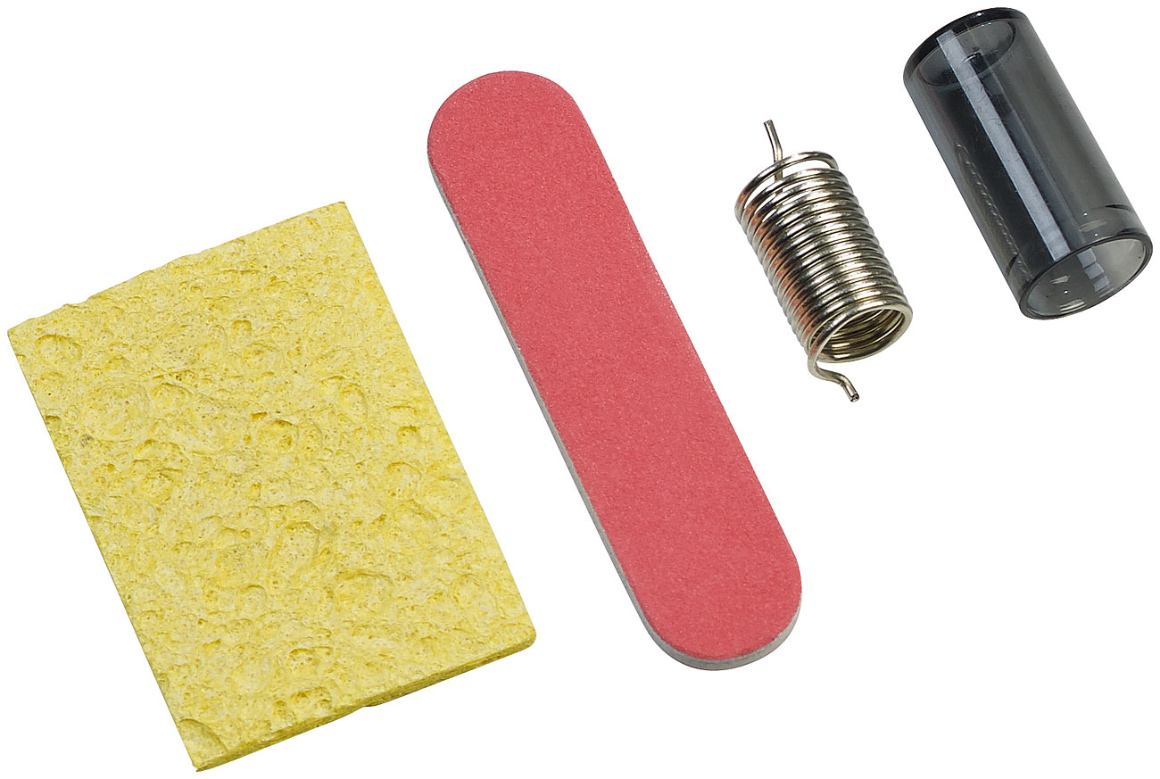 AGT Professional Lötkolben für Modellbau: 5-teiliges Verbrauchsartikelset für Akku-Löt- & Brennkolben LK-20 (Loetkolben Akku, Lötkolben-Kits)
