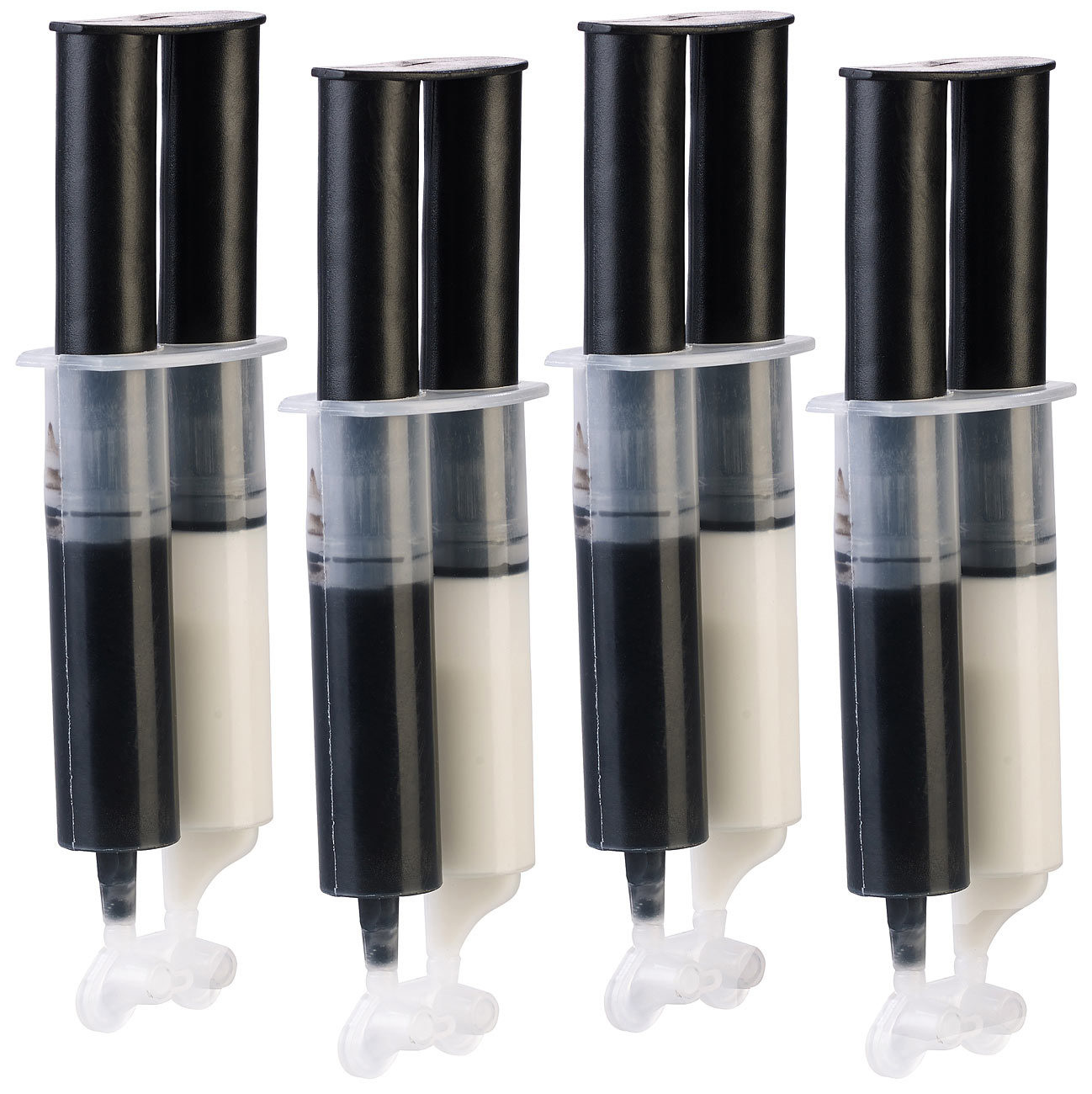 AGT Professional rășină epoxidică: Set de 4 adezivi cu 2 componente pe bază de rășină epoxidică, câte 2x 25 ml, 45 min. (33.99, Set de 4 adezivi cu 2)