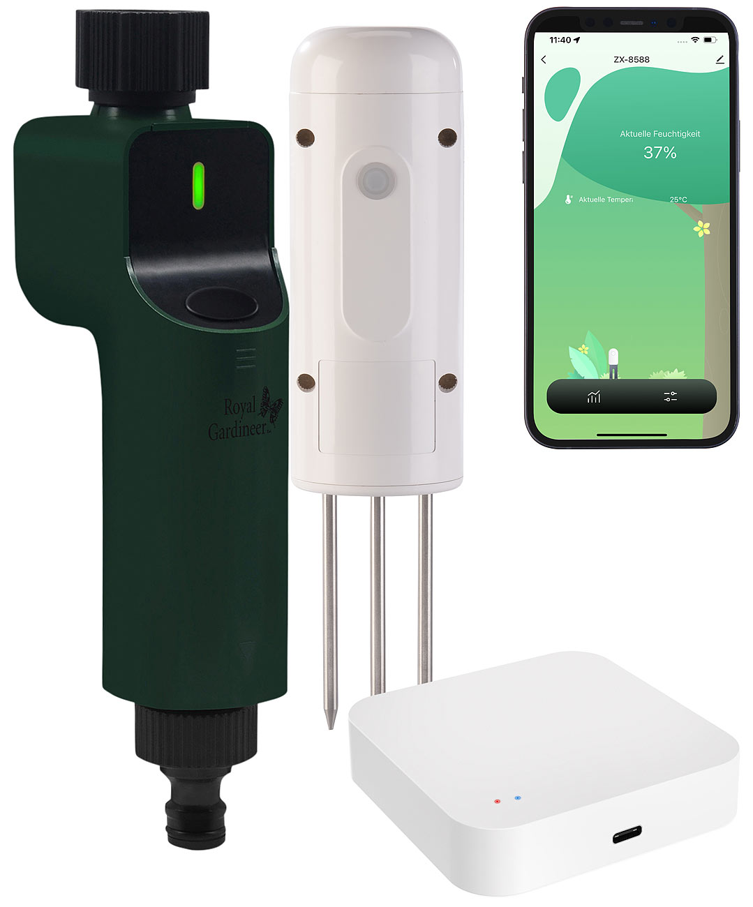 Luminea Home Control sensore igrometrico da pavimento sensore igrometrico da pavimento sensore igrometro da pavimento sensore igrometro da pavimento: