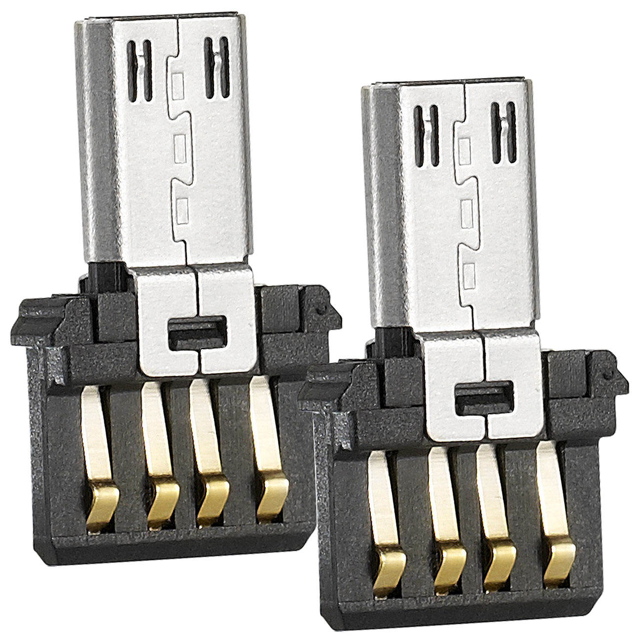 Merox microusb adapter: 2-delige set ultracompetente USB-OTG-adapters (microusb adapter, mini usb otg adapter, otg stekker voor htc)