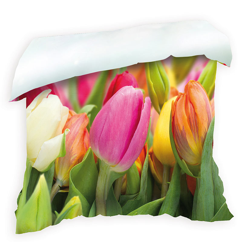 Designer-Bettwäsche Tulpe, Duvetbezug 200x210 cm