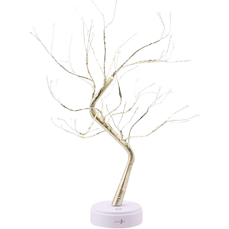 Lunartec LED-Lichterbaum, 108 LEDs, USB oder Batterie, 53 cm
