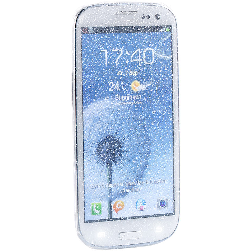Wasser- & staubdichte Folien-Schutztasche für Samsung Galaxy S5