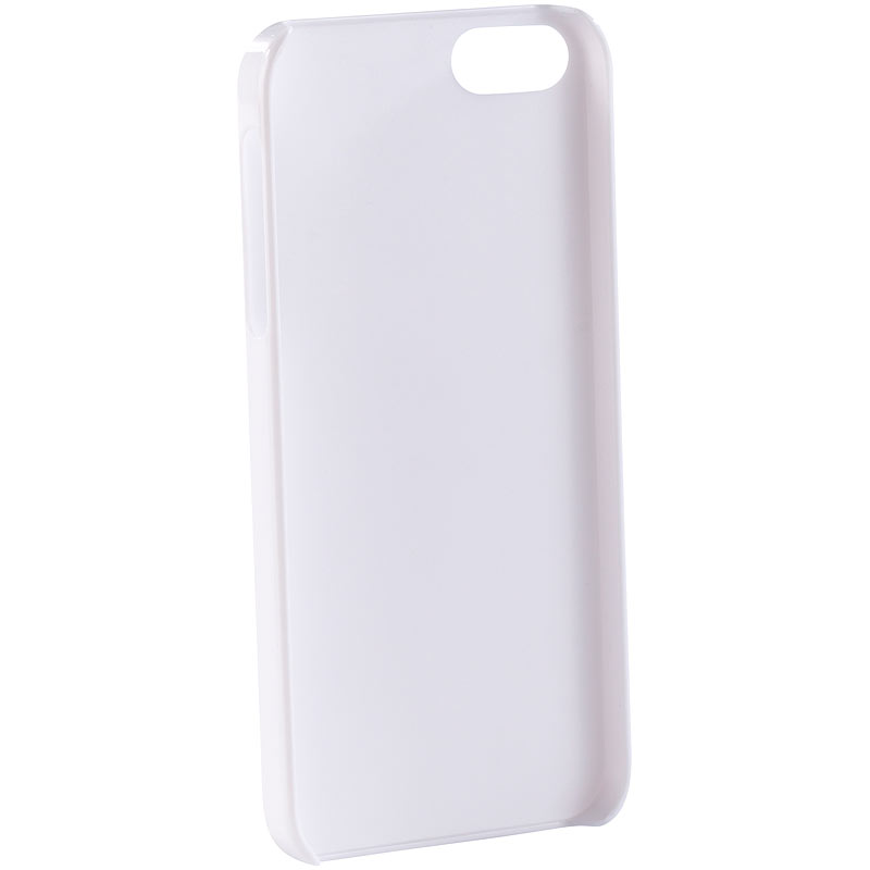 Ultradünnes Schutzcover für iPhone 5, weiß, 0,3 mm