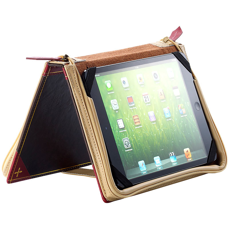 iPad Mini Hülle Edle KunstlederSchutzhülle für iPad mini im BuchDesign eBay