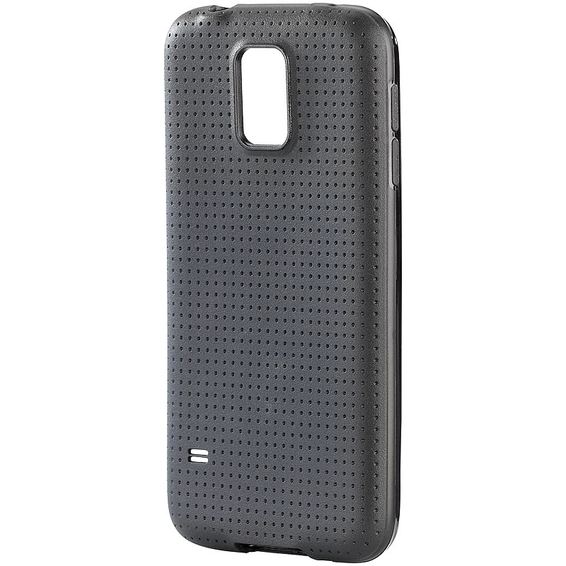 Silikon-Schutzhülle für Samsung Galaxy S5, schwarz