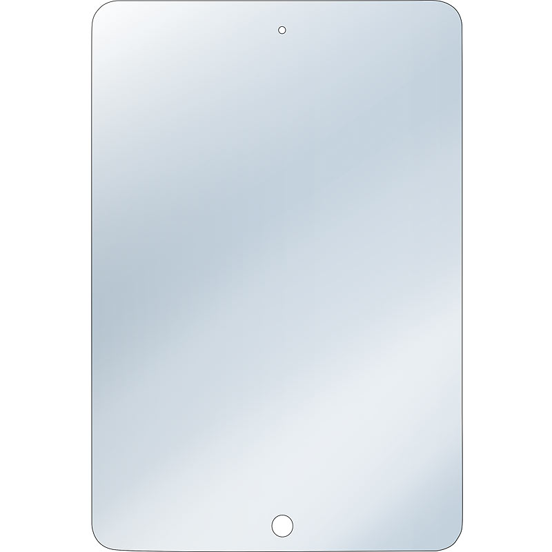 Displayschutz für Apple iPad mini, gehärtetes Echtglas, 9H