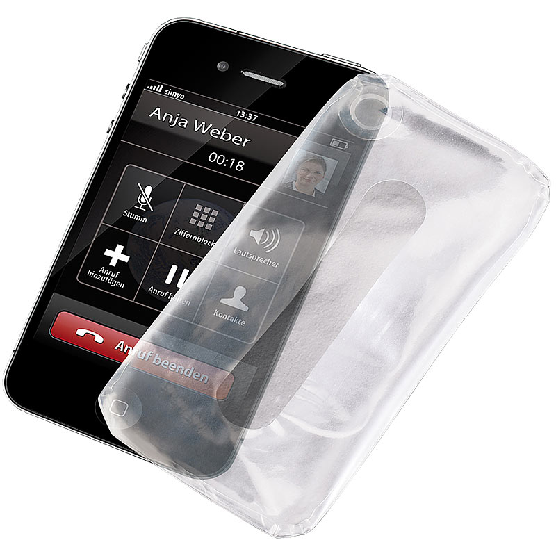 Wasser- & staubdichte Folien-Schutztasche für iPhone 6/s