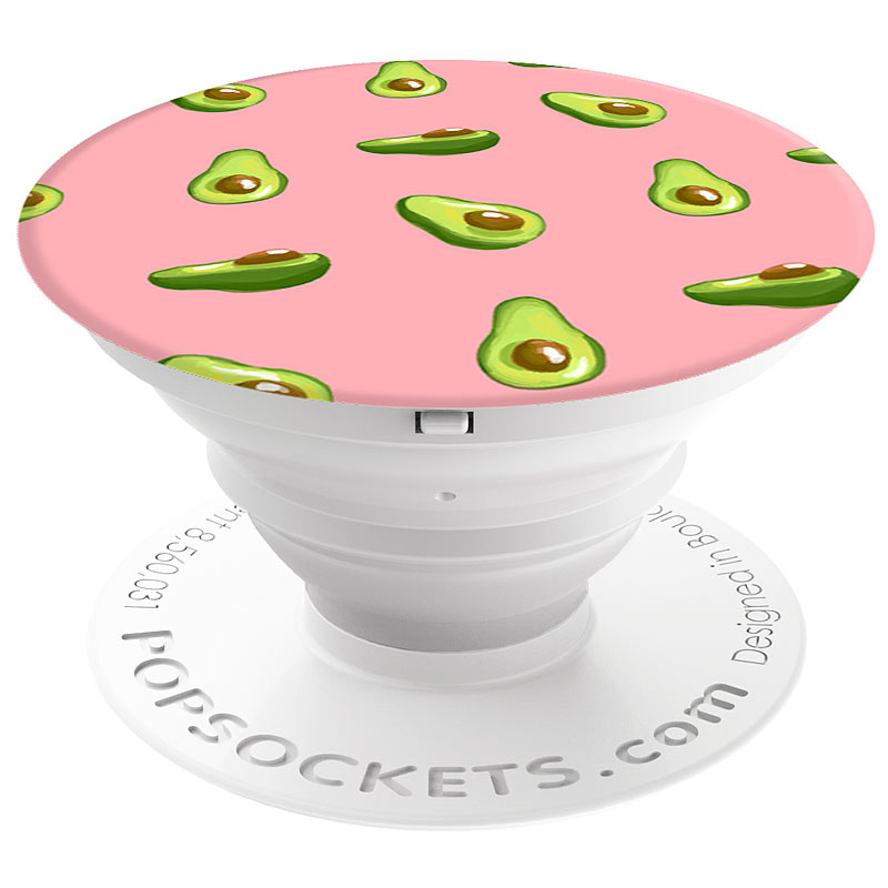 Ausziehbarer Sockel & Griff für Smartphones & Tablets - Avocados Pink