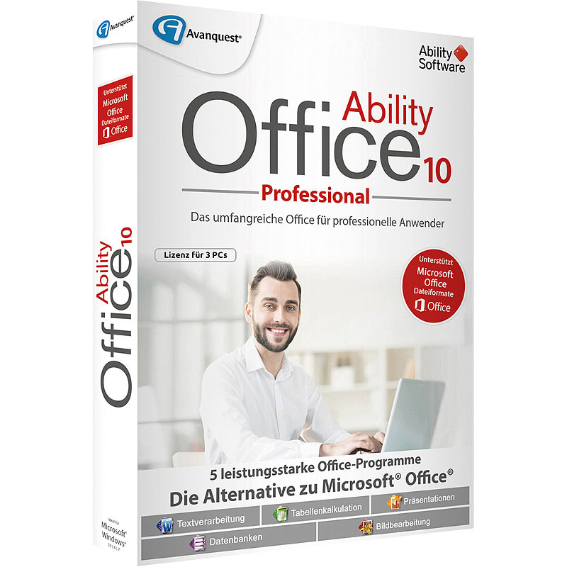 Ability Office 10 Professional - Lizenz für 3 PCs