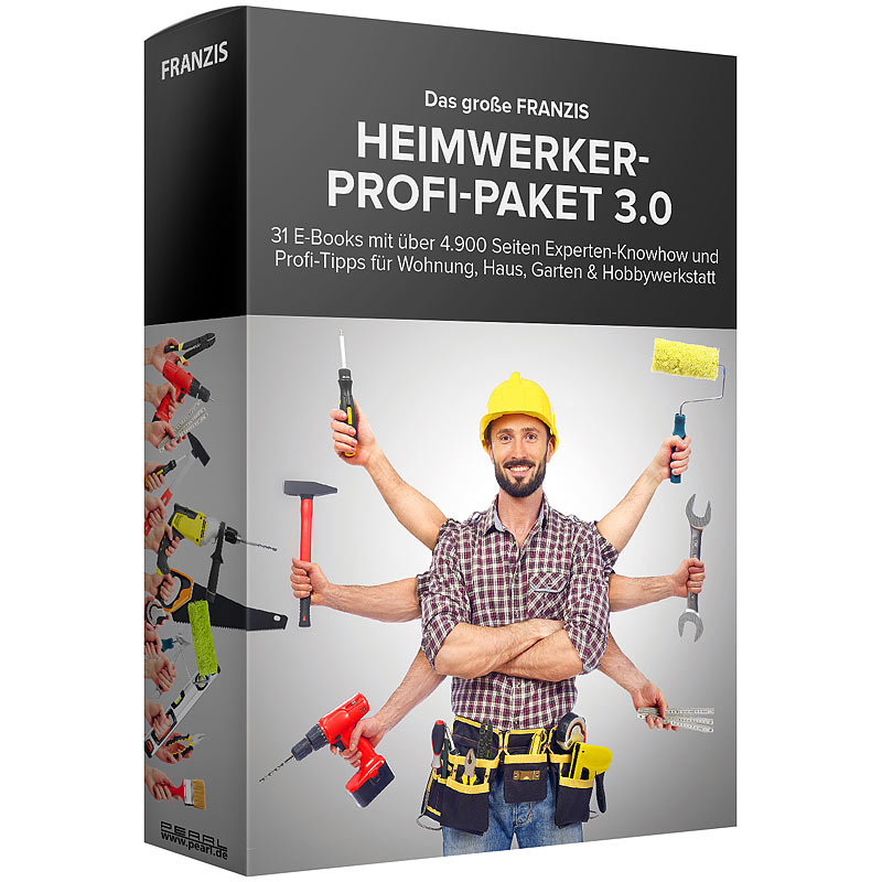 Das große FRANZIS Heimwerker-Profi-Paket 3.0