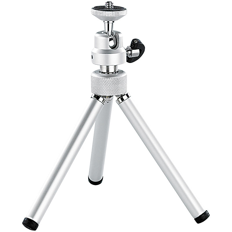 Mini-Teleskop-Stativ aus Aluminium für Kompakt-Kameras (1/4