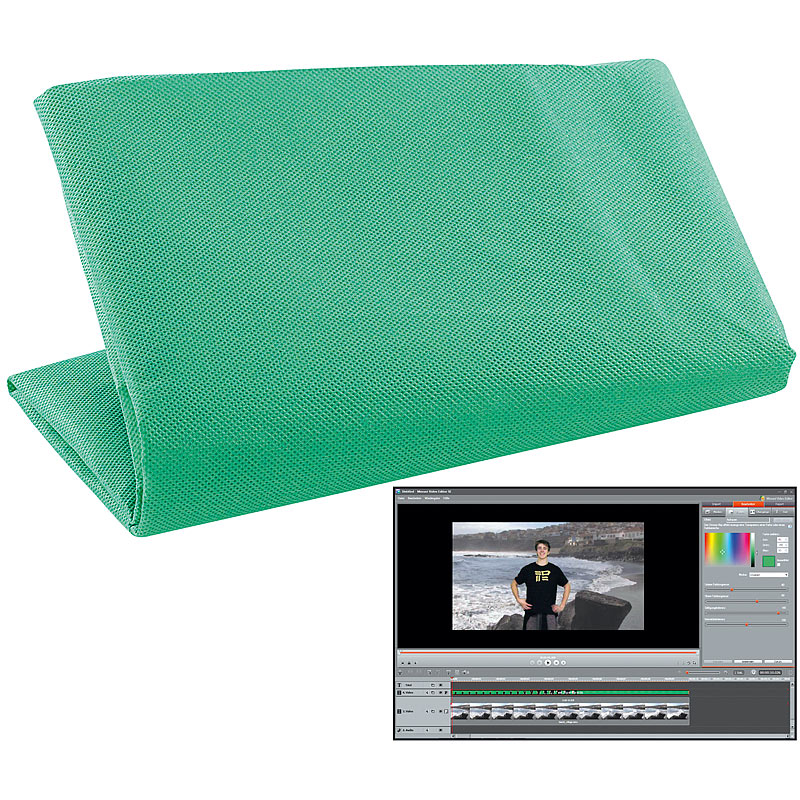 Greenscreen + Videobearbeitungs- & Konverter-Suite