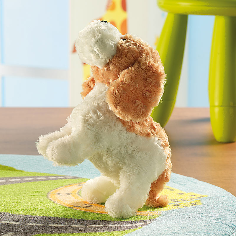  Spielzeughund: Plüsch-Funktionshund mit Akustik- & Berührungssensoren Motiv 