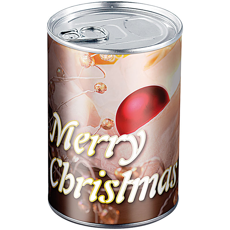 Geschenkdose Merry Christmas: Originelle Präsent-Verpackung