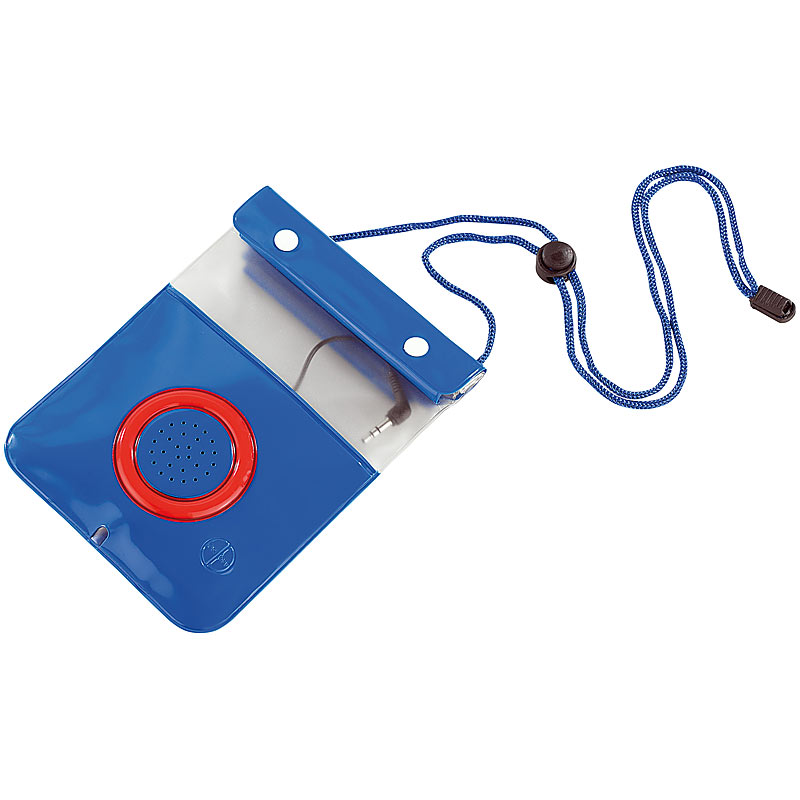 Wasserdichte Lautsprecher-Tasche für Player bis 110x125 mm