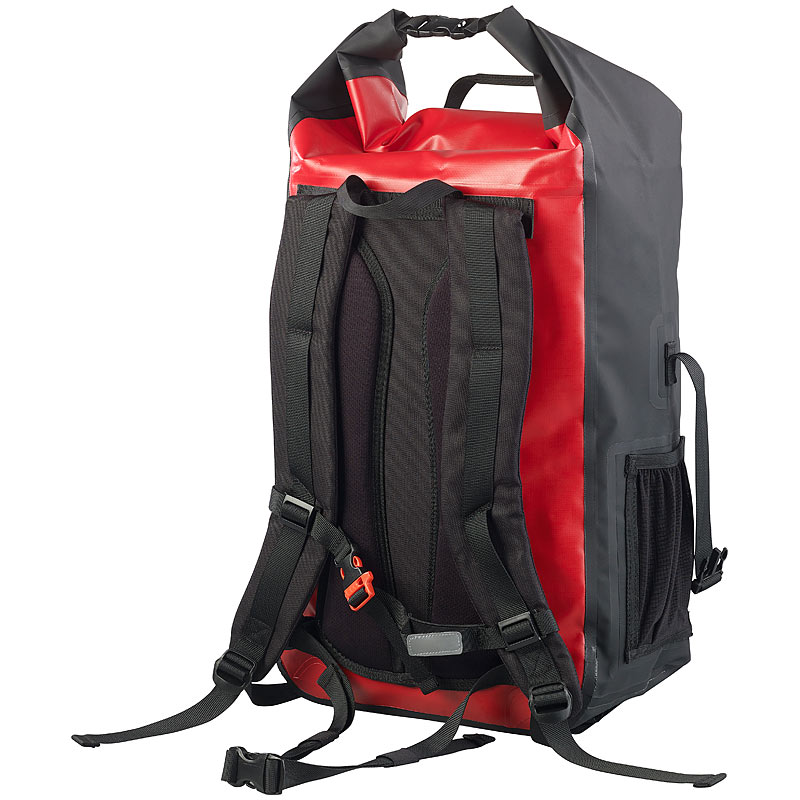 Einkaufsrucksack Wasserdichter TrekkingRucksack aus LKWPlane, 40 Liter, IPX6 eBay