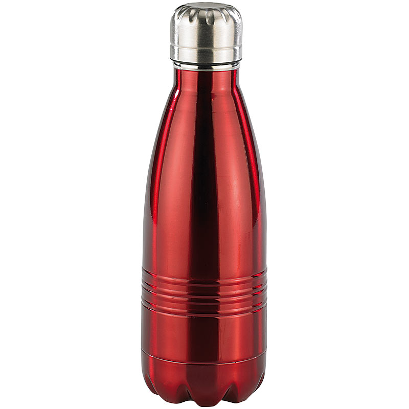 Doppelwandige Mini-Vakuum-Isolierflasche aus Edelstahl, 0,35 Liter