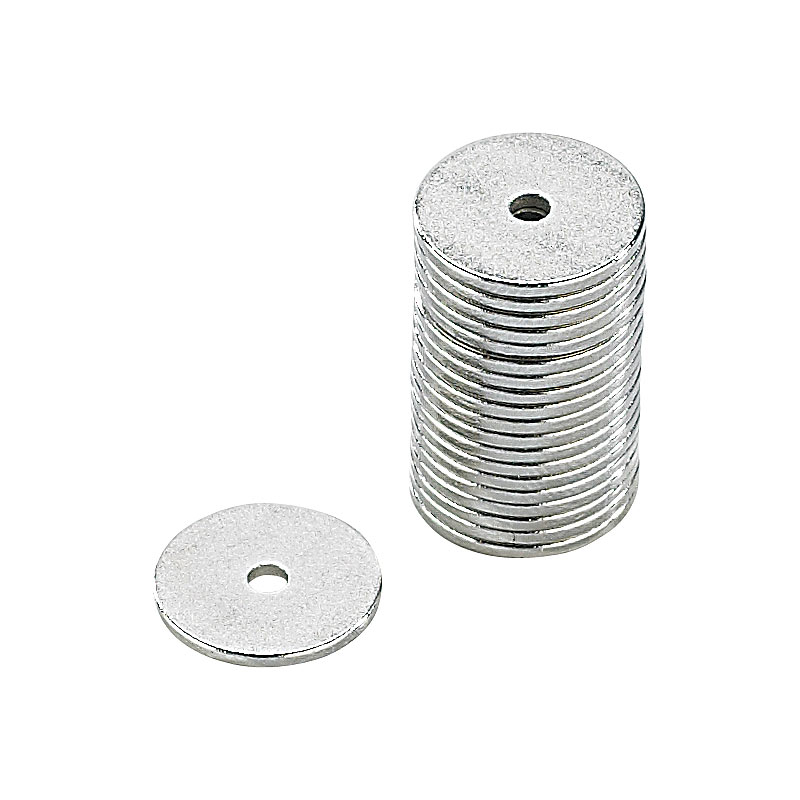Neodym-Ringmagnet N35 mit Loch, winzige 12 x 1 mm, 20er-Pack