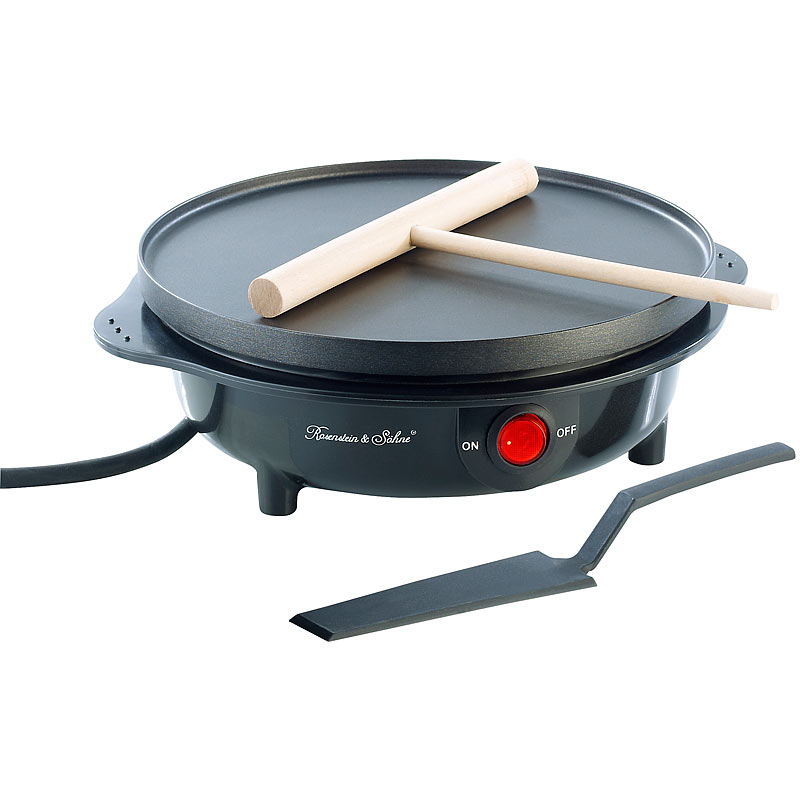 Elektrischer Mini-Crêpes-Maker, 500 Watt, Ø 18 cm