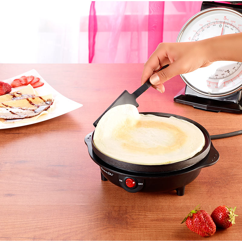 Mini Crepes Maker Elektrischer MiniCrêpesMaker, 500 Watt, Ø 18 cm eBay