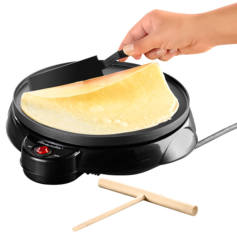 Elektrischer Medium-Crêpes-Maker, 650 Watt, Ø 23 cm