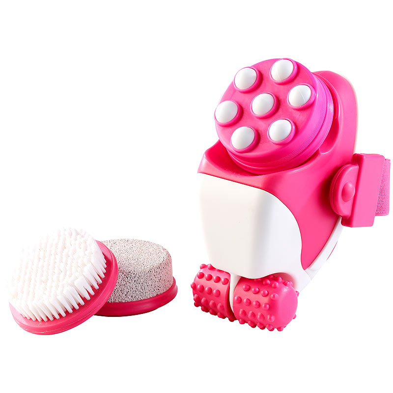 4in1 wasserdichtes Elektro-Hautpflege- & Massage-Set für Bad & Dusche