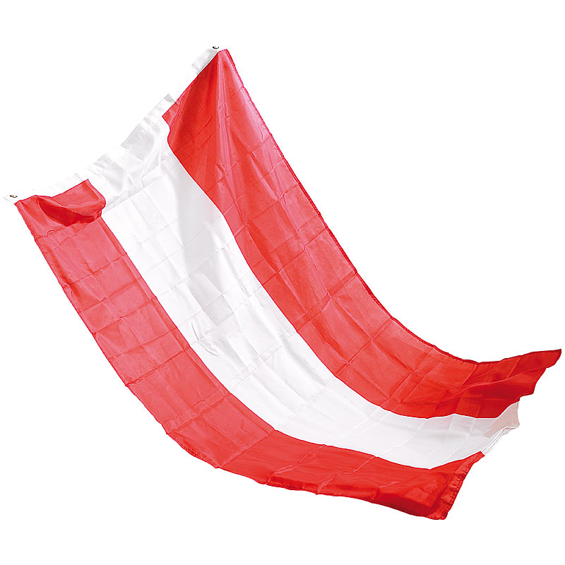 Länderflagge Österreich 150 x 90 cm aus reißfestem Nylon