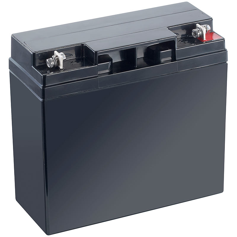 Wartungsfreie Blei-Batterie mit 12 Volt, 18 Ah, M5-Schraubanschluss