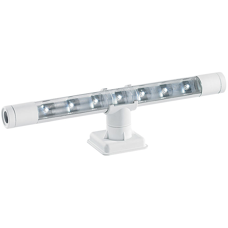 Flexible warmweiße 4in1-LED-Unterbauleuchte, weiß