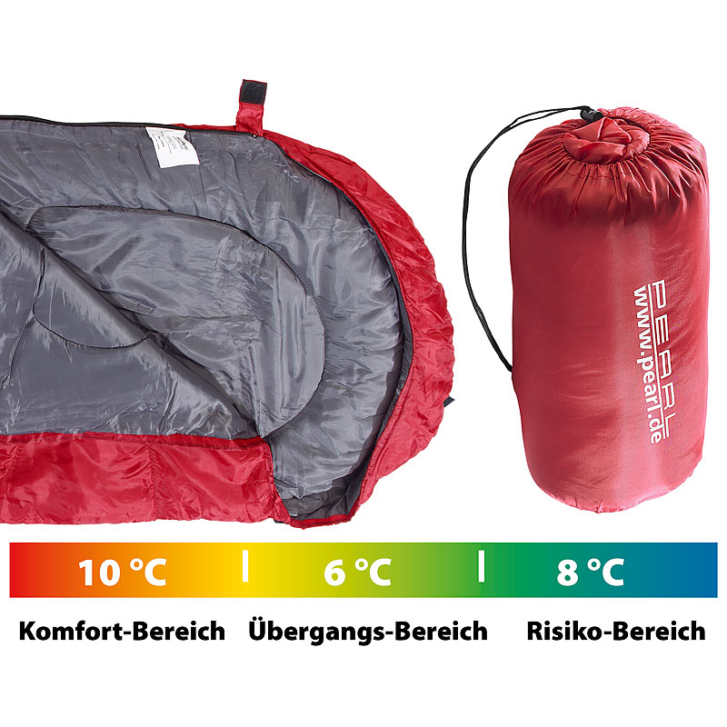 Superleichter Sommer-Schlafsack, Deckenschlafsack: 210 x 75 cm