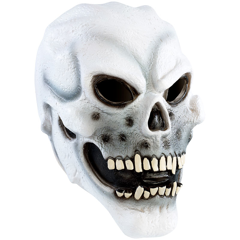 Totenkopfmaske aus Latex