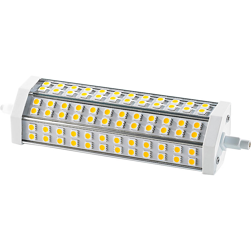 LED-SMD-Lampe m. 72 High-Power-LEDs R7S 189mm, 6000 K,1400lm