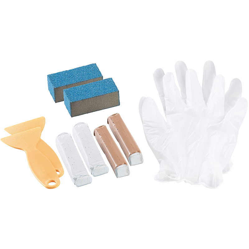 2er-Set Sanitär-Reparaturkits für Bad, Dusche, Wannen & WC